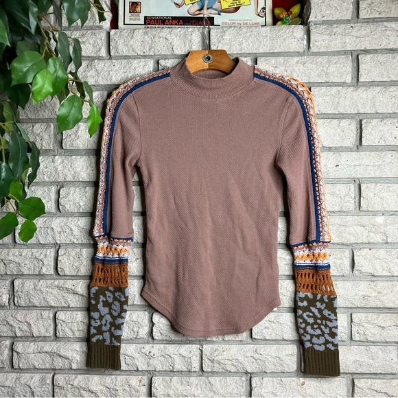 Free People Switch It Up Thermal Long Sleeve - Picture 1 of 7